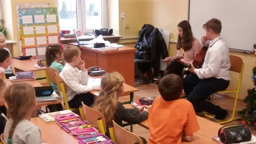 Nietypowa lekcja muzyki w "dwójce" (zdjęcia)