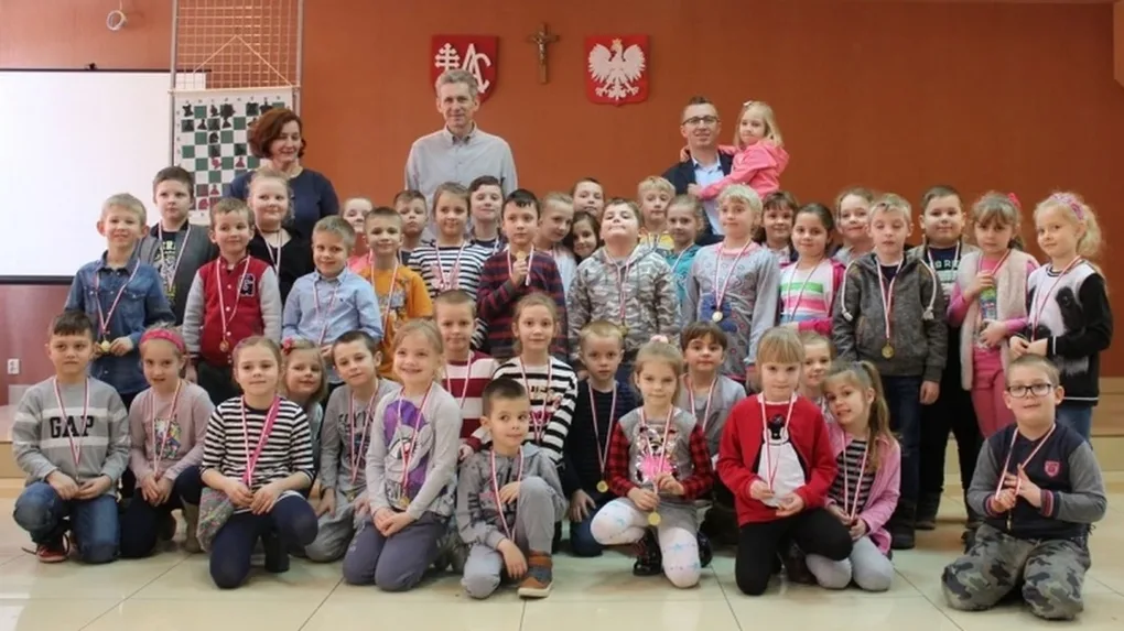 Szachowa rywalizacja dzieci w gminie Andrzejewo (zdjęcia)