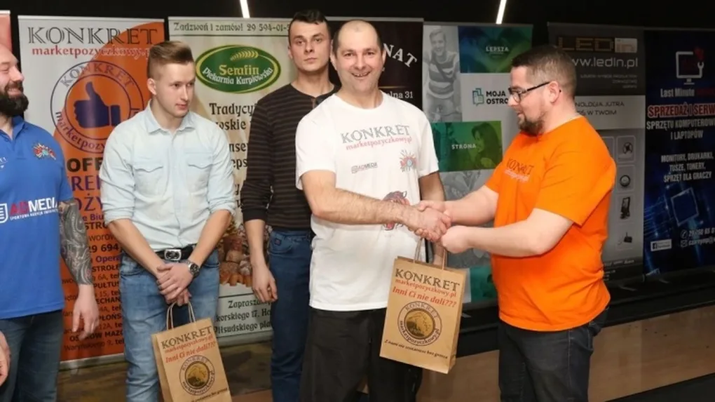 Brzostek tuż za podium w bowlingu (zdjęcia, wideo)