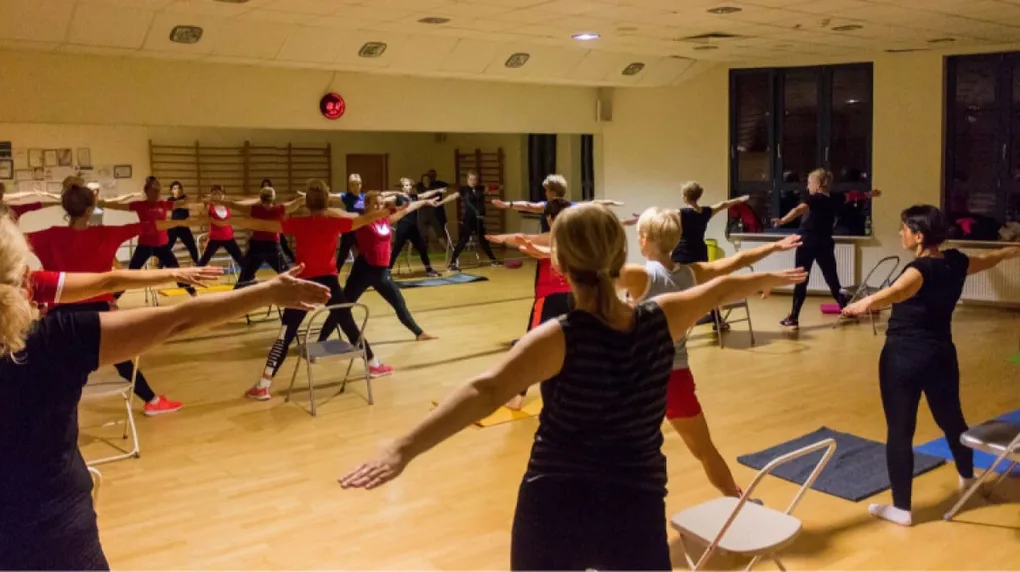 Mikołajkowy fitness w MOSiR (zdjęcia, wideo)