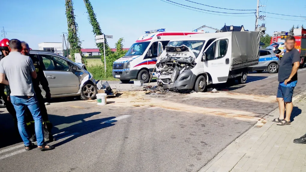 Jedna osoba zginęła w wypadku w Broku