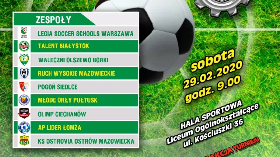 Przyjdź na turniej piłki nożnej i pomóż potrzebującym