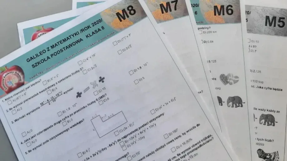 Matematyczne wyzwania w ostrowskiej "dwójce" (zdjęcia)