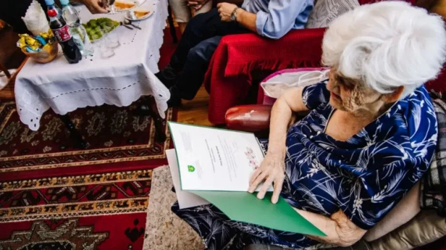 Setne urodziny mieszkanki Ostrowi