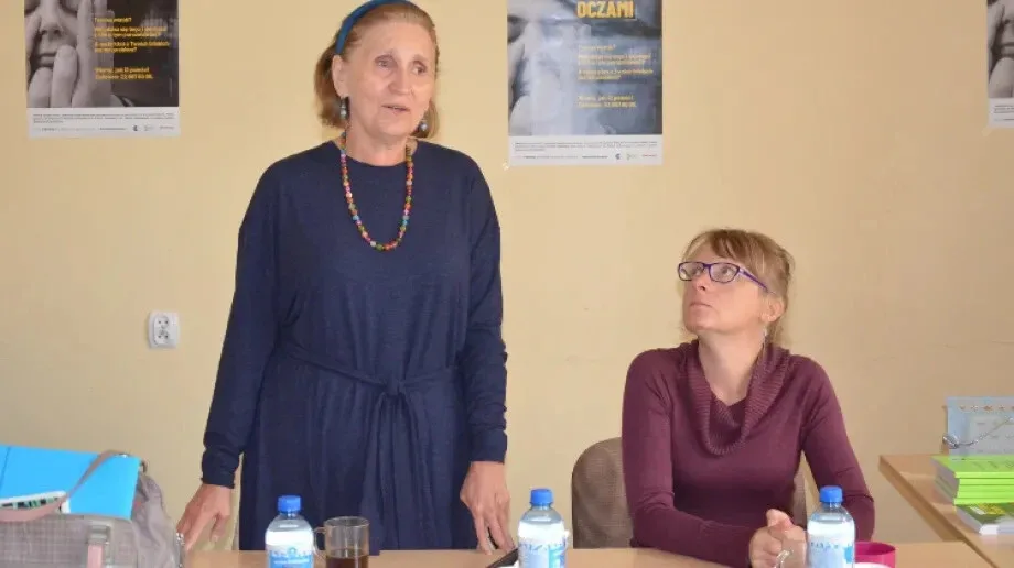 Szkolenie w ramach projektu "Widzimy nie tylko oczami"