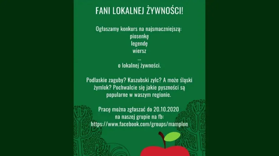 Konkurs - "Lokalna Żywność w Twórczości Artystycznej"