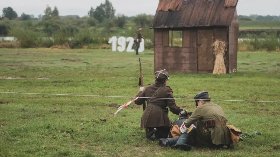 Gmina Brok zorganizowała inscenizację bitwy sprzed 100 lat (zdjęcia)