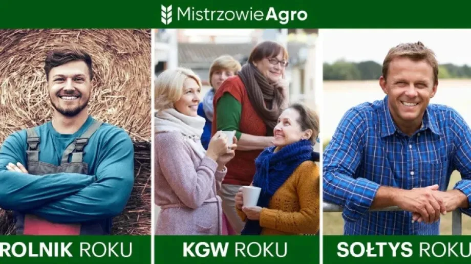 Mieszkańcy Gminy Brok nominowani w plebistycie "Mistrzowie Agro"