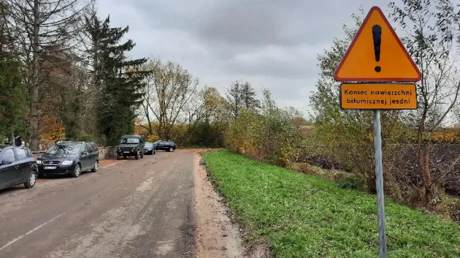Zakończono przebudowę ulicy Cmentarnej w Andrzejewie