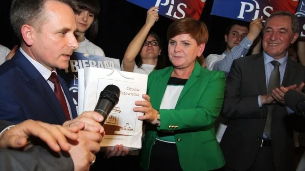 Kandydatka na premiera w Ostrowi Maz. (zdjęcia, wideo)