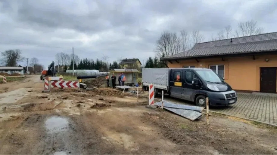 Rozpoczęto przebudowę drogi Andrzejewo - Czyżew