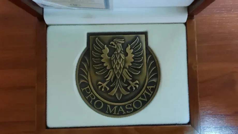 Druh Kazimierz Mierzejewski otrzymał medal Pro-Masovia (zdjęcia)