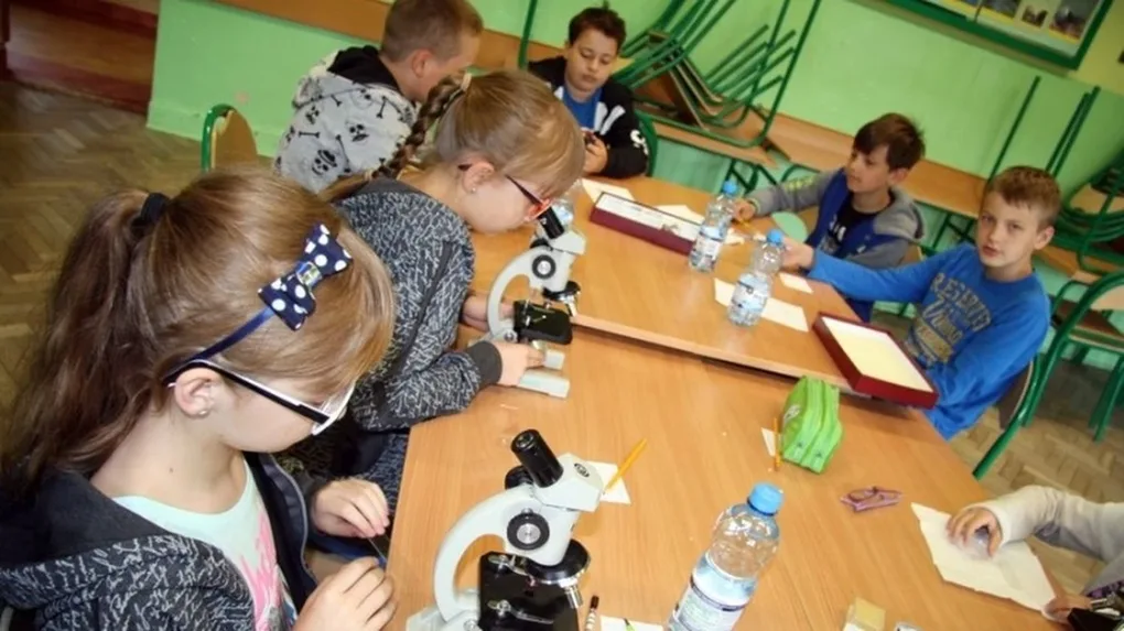 Ekopodchody i mikroskop na szkolnych warsztatach