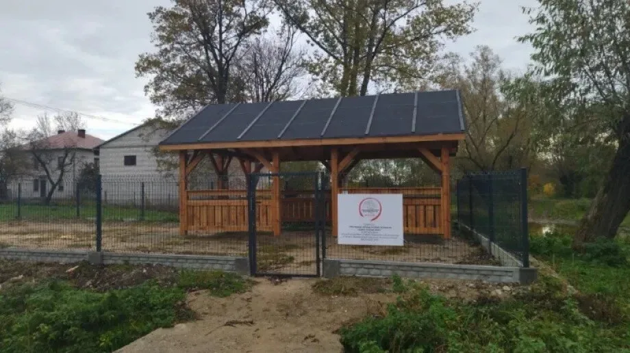 Nowe altany na terenie gminy Andrzejewo (zdjęcia)