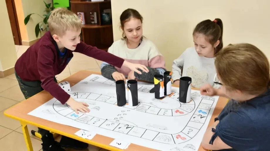 Ferie zimowe w Bibliotece Publicznej w Broku (zdjęcia)