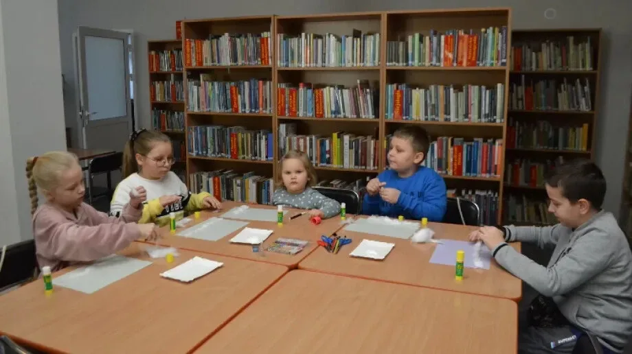 Ferie zimowe w Bibliotece Publicznej Gminy Zaręby Kościelne (zdjęcia)