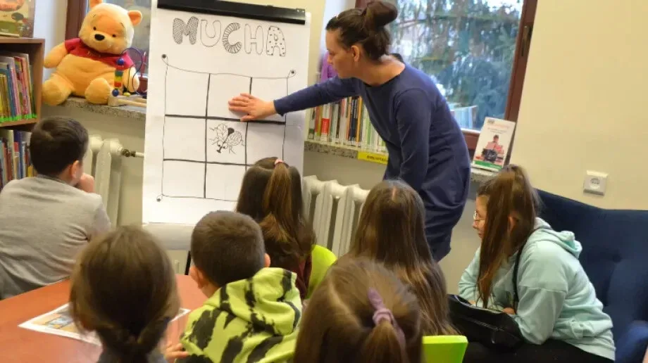 Ferie zimowe w Bibliotece Publicznej Gminy Zaręby Kościelne (zdjęcia)
