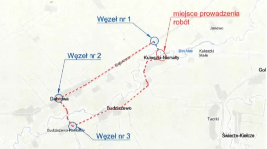 Czasowa organizacja ruchu na terenie gminy Andrzejewo