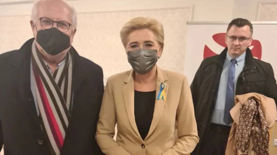 Pierwsza Dama Rzeczypospolitej Polskiej Agata Kornhauser-Duda z wizytą w Broku (zdjęcia)