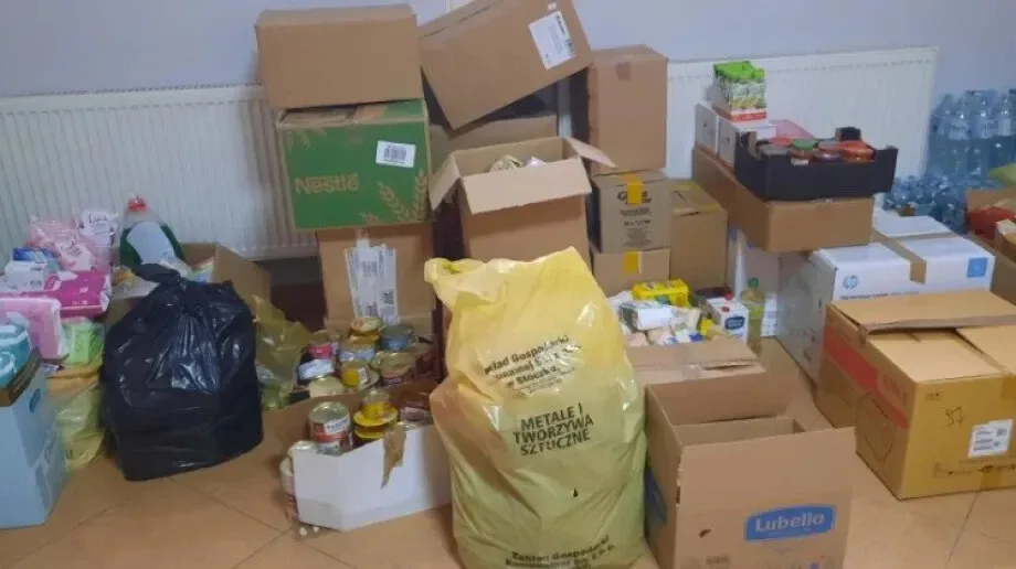 Gmina Andrzejewo z pomocą dla Ukrainy (zdjęcia)