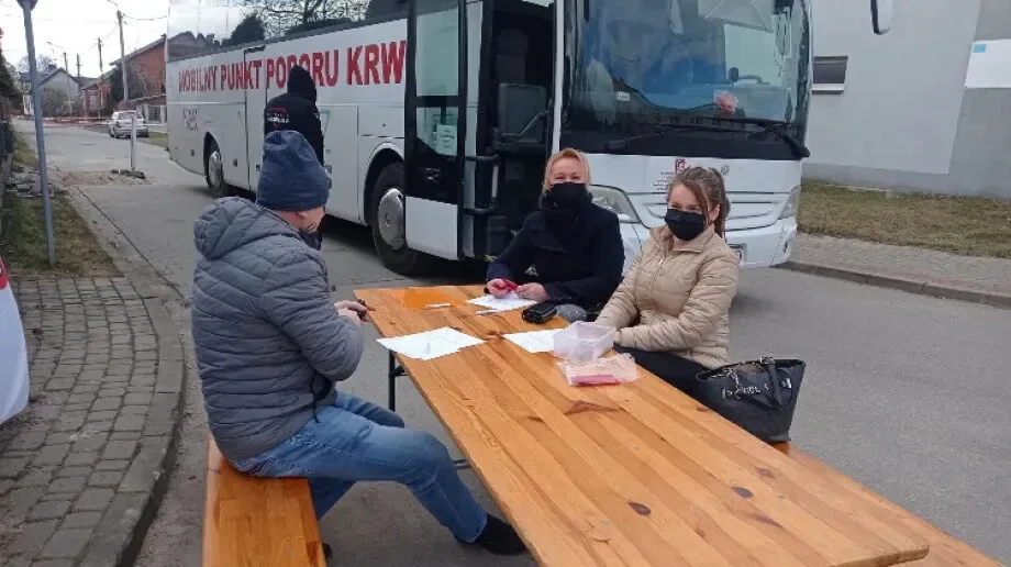 Zbiórka krwi w Andrzejewie (zdjęcia) 