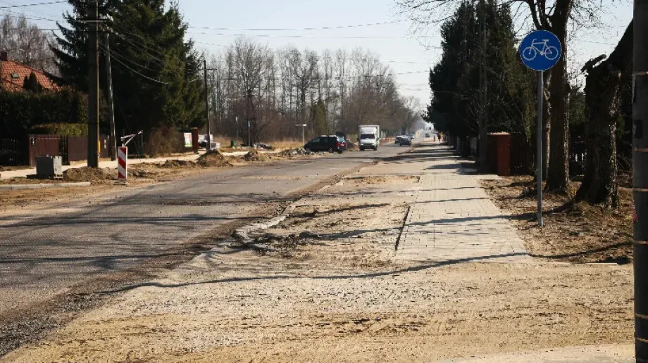 Kolejne prace remontowe ulicy Sikorskiego (zdjęcia)