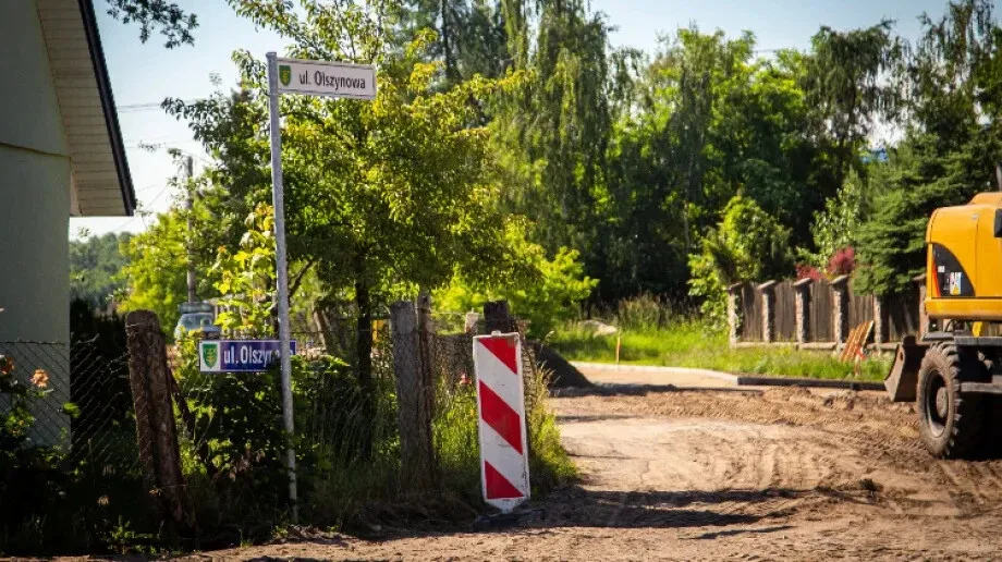 Dofinansowanie na budowę ulicy Olszynowej w Ostrowi Mazowieckiej