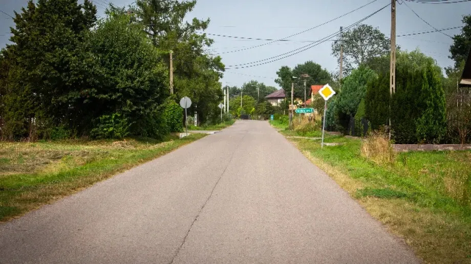 Zamknięcie drogi powiatowej Brok - Kaczkowo Stare - Orło (zdjęcia)