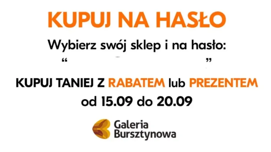 Tego jeszcze nie było w Galerii Bursztynowej!