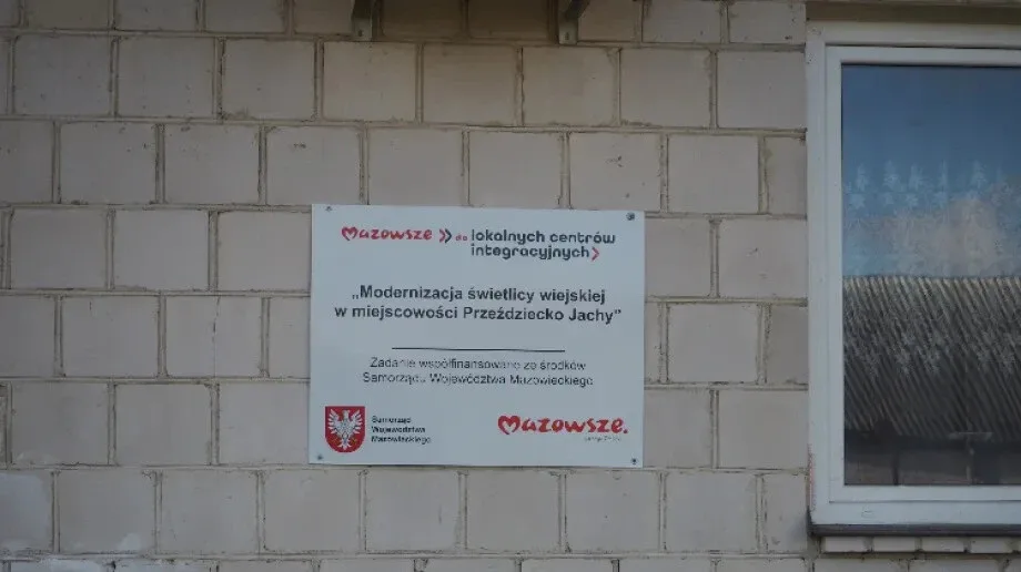  Odebrano wyremontowaną świetlicę w Przeździecko-Jachy (zdjęcia)