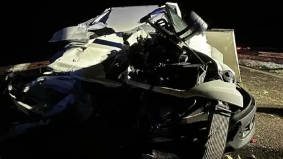 Poważny wypadek na S61 (zdjęcia)