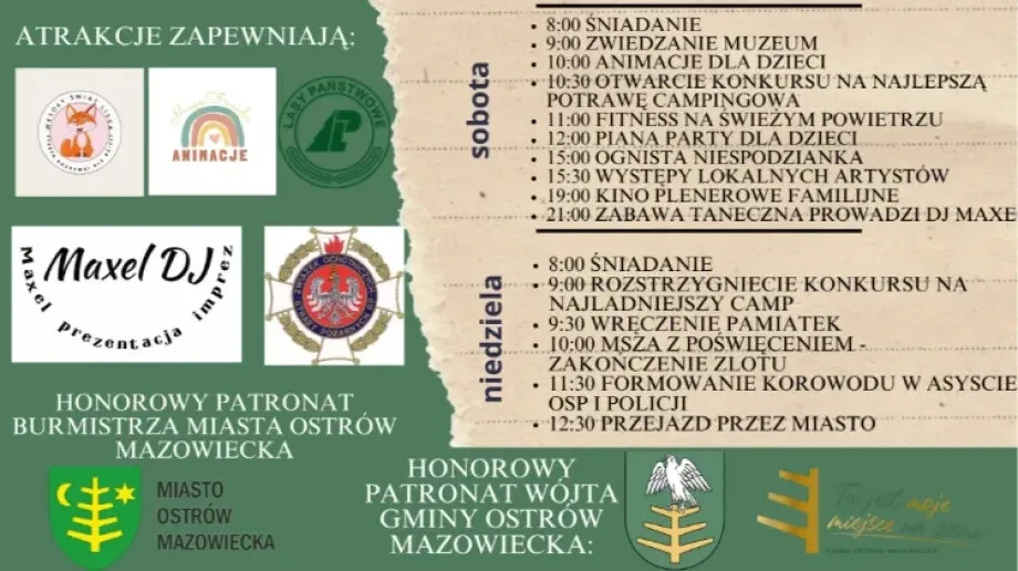 Rodzinny Zlot Caravaningowo-Campingowy w Ostrowi Mazowieckiej