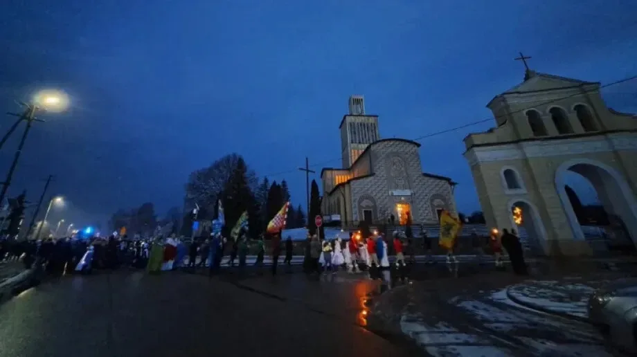 Orszak Trzech Króli przeszedł ulicami Prostyni