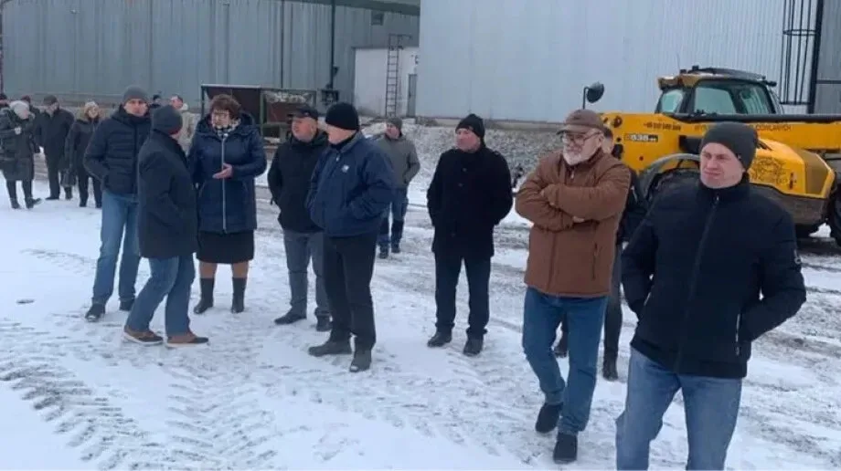 Samorządowcy z Andrzejewa odwiedzili biogazownię w Krasowie-Częstkach (zdjęcia)