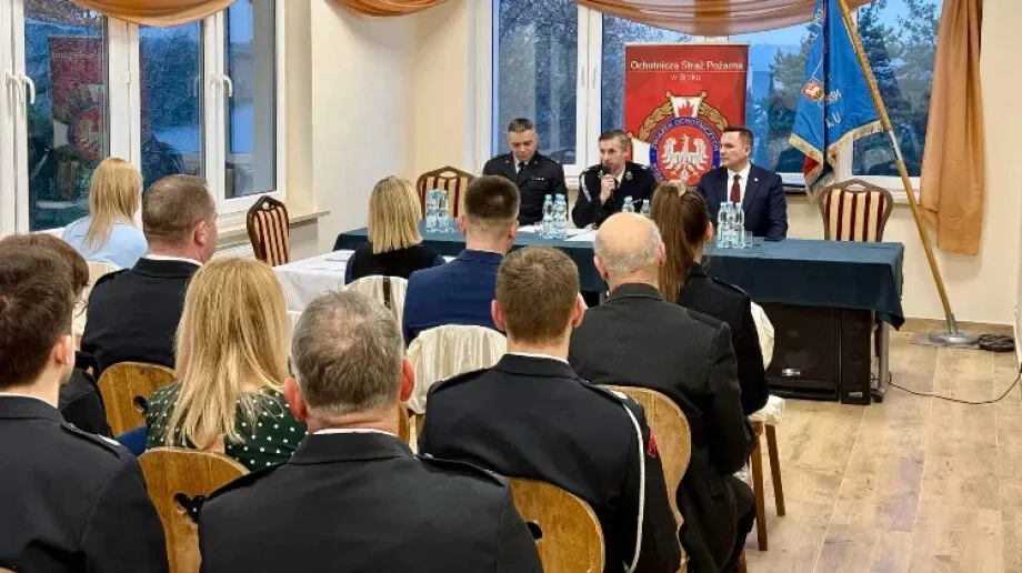 Walne zebranie OSP w Broku (zdjęcia)