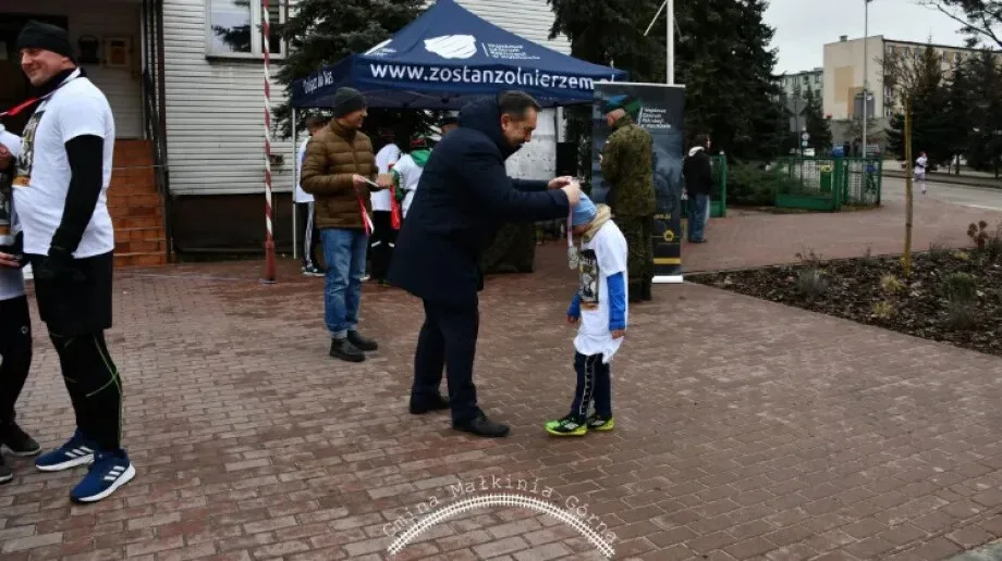 Bieg Tropem Wilczym w Małkini Górnej (zdjęcia)