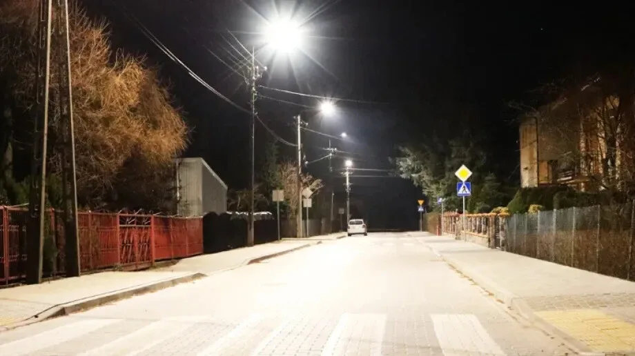 Modernizacja oświetlenia na terenie gminy Brok (zdjęcia)