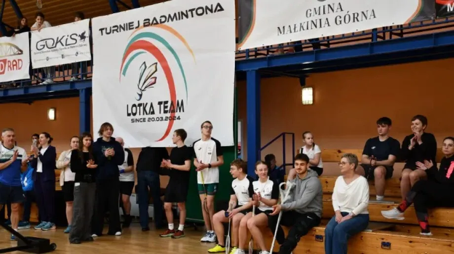 Pierwszy Turniej Badmintona w Małkini Górnej (zdjęcia)