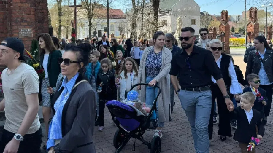 Niedziela Palmowa w Ostrowi Mazowieckiej. Początek Wielkiego Tygodnia (zdjęcia)