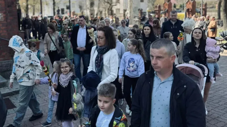 Niedziela Palmowa w Ostrowi Mazowieckiej. Początek Wielkiego Tygodnia (zdjęcia)