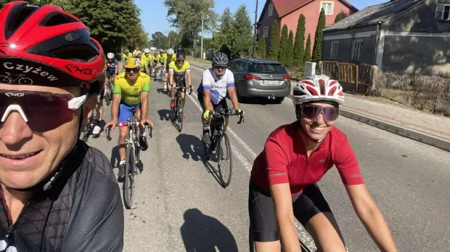 Ostrowscy cykliści pielgrzymowali do Hodyszewa (zdjęcia)
