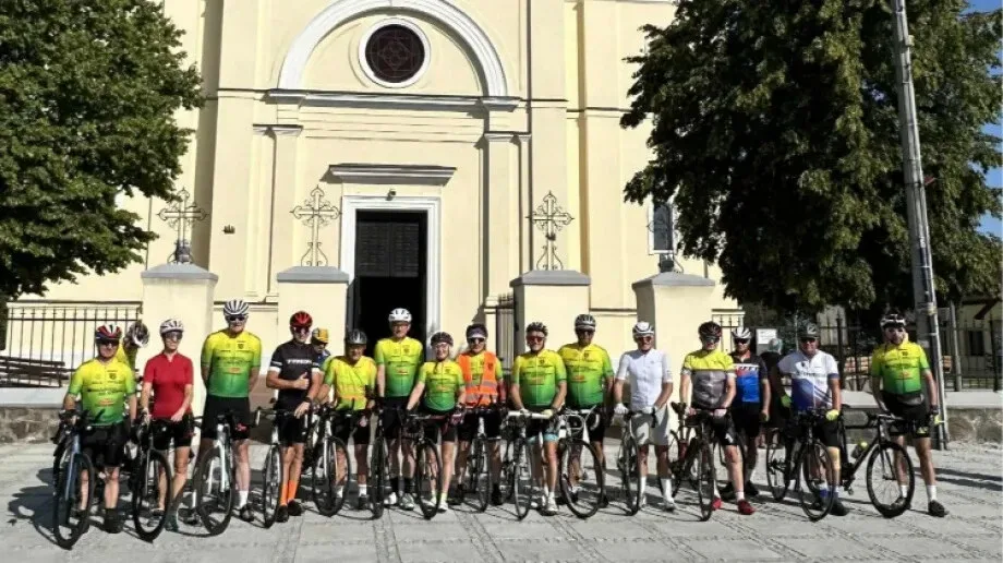 Ostrowscy cykliści pielgrzymowali do Hodyszewa (zdjęcia)