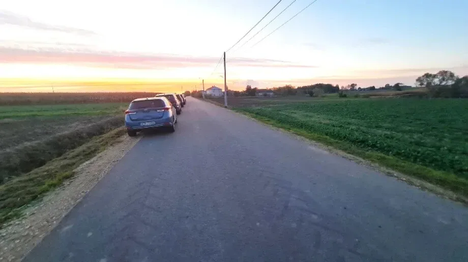 Otwarcie i poświęcenie nowej drogi gminnej w Mianowie