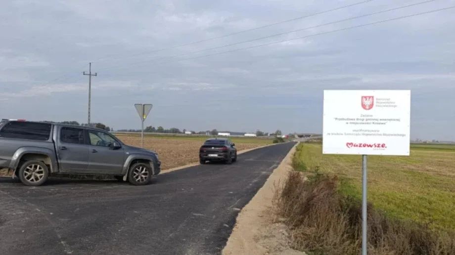 Inwestycja zakończona! Nowa droga w powiecie ostrowskim już gotowa (zdjęcia)
