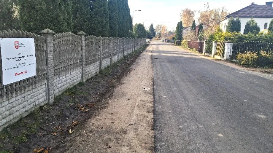 Zakończony remont drogi w Zarębach-Warchołach za ponad 250 tys. (zdjęcia)