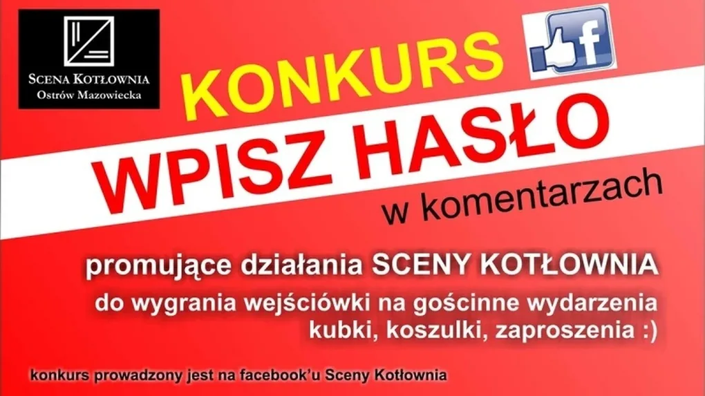 Wymyśl hasło promujące teatr i wygraj nagrodę