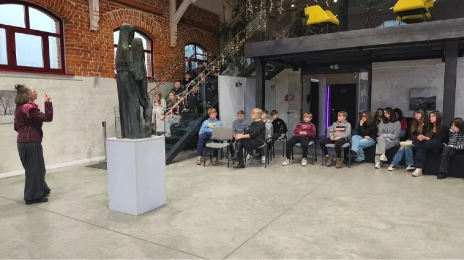 Lekcja sztuki w Galerii Jatki (zdjęcia)