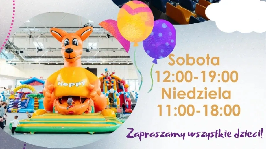 Weekend pełen radości i zabawy! Halowy Festiwal Dmuchańców w Ostrowi Mazowieckiej!