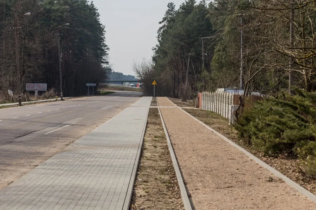 Budowa ciągów pieszo-rowerowych (zdjęcia)