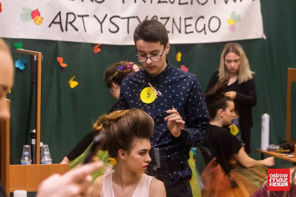 Konkurs fryzjerstwa artystycznego "Butterfly" w Ostrowi Mazowieckiej (zdjęcia)